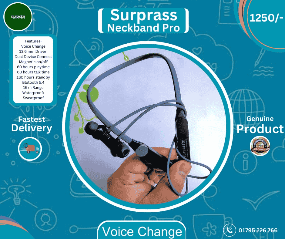 Surpass Neckband Pro (Fire)